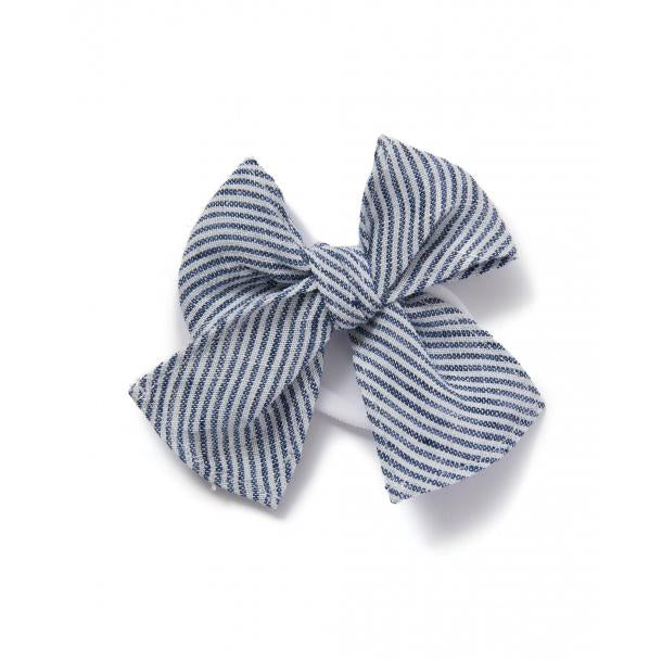 Girls White Stripe Headband