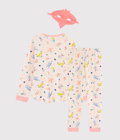 Girls Multicolor Cotton Nightwear Sets