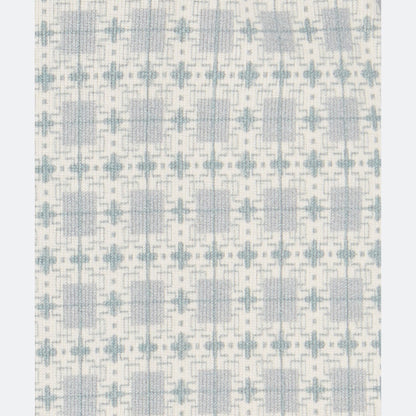 婴儿蓝色印花棉连体衣