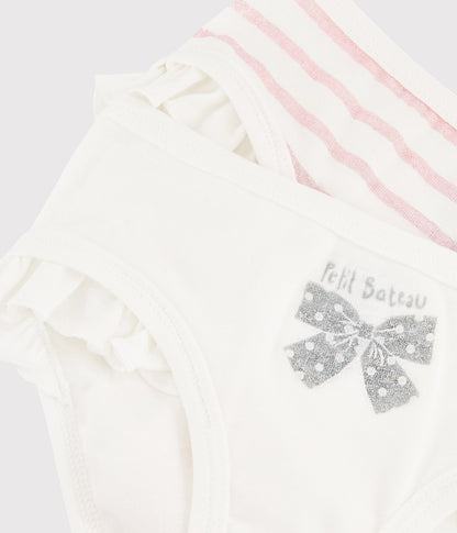 Girls Multicolor Cotton Underwear Sets