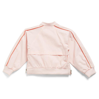 女童粉色夹克