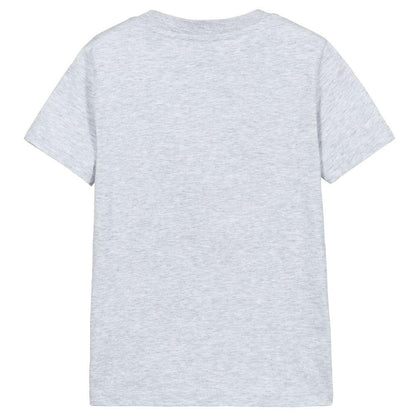 Boys Grey Cotton T-Shirt