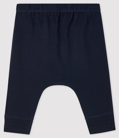 Baby Boys & Girls Black Cotton Leggings