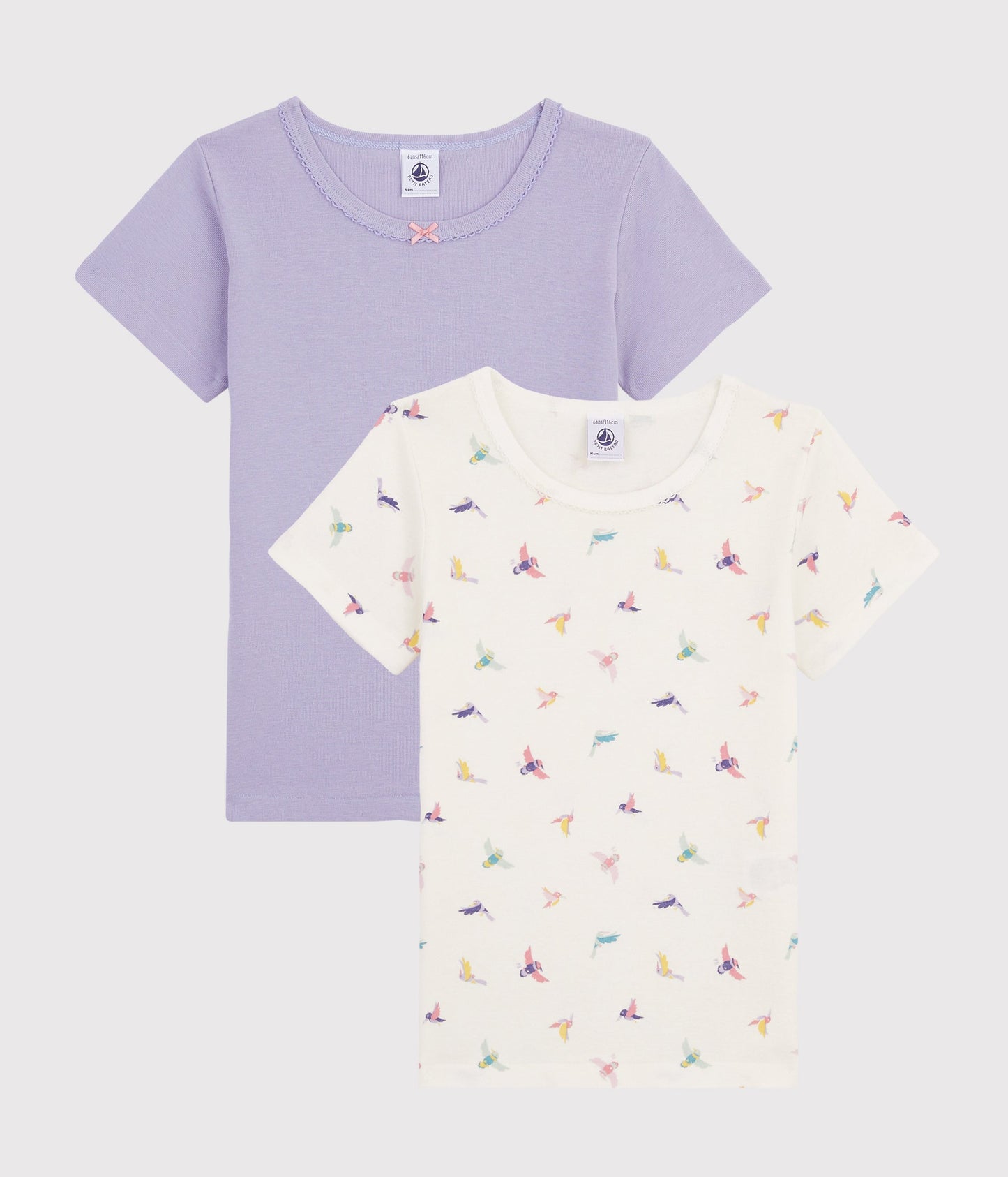 Girls Multicolor Cotton T-Shirt