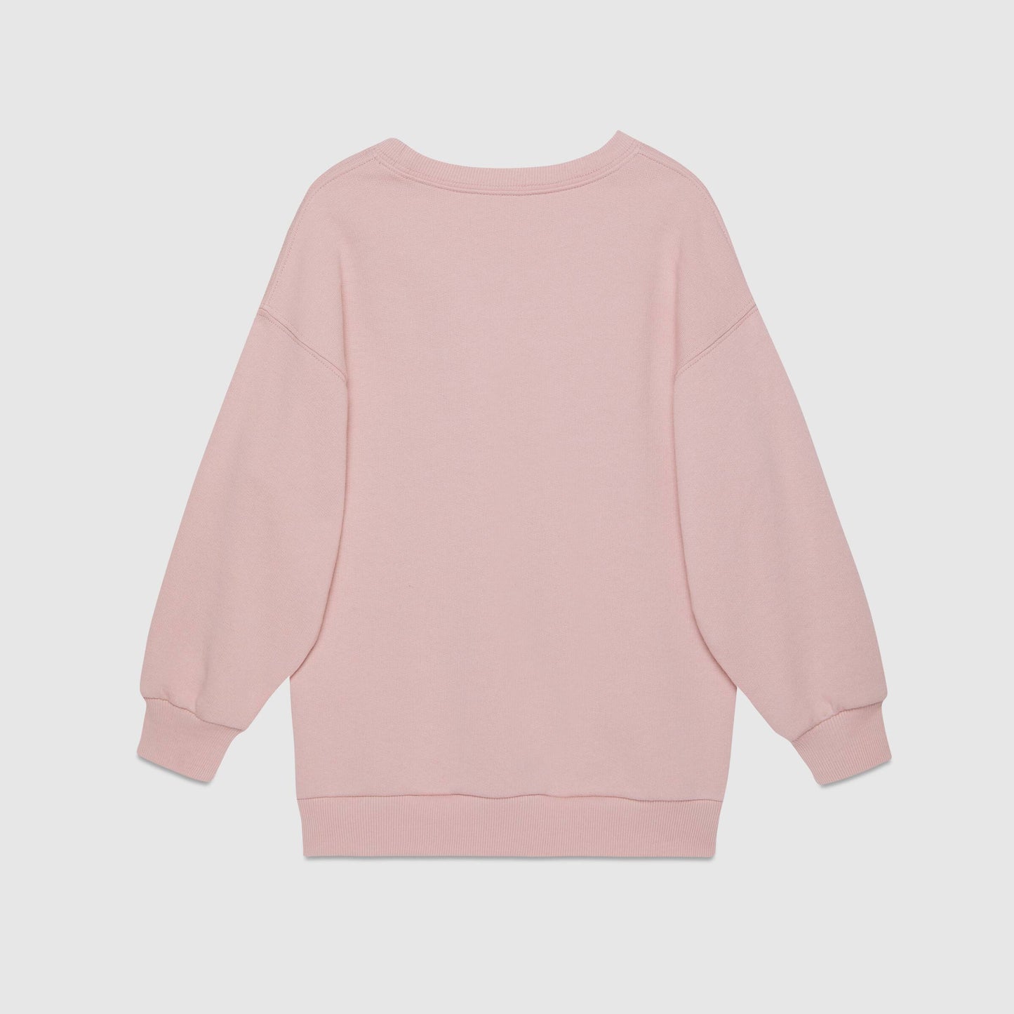 女童粉色Logo棉连衣裙