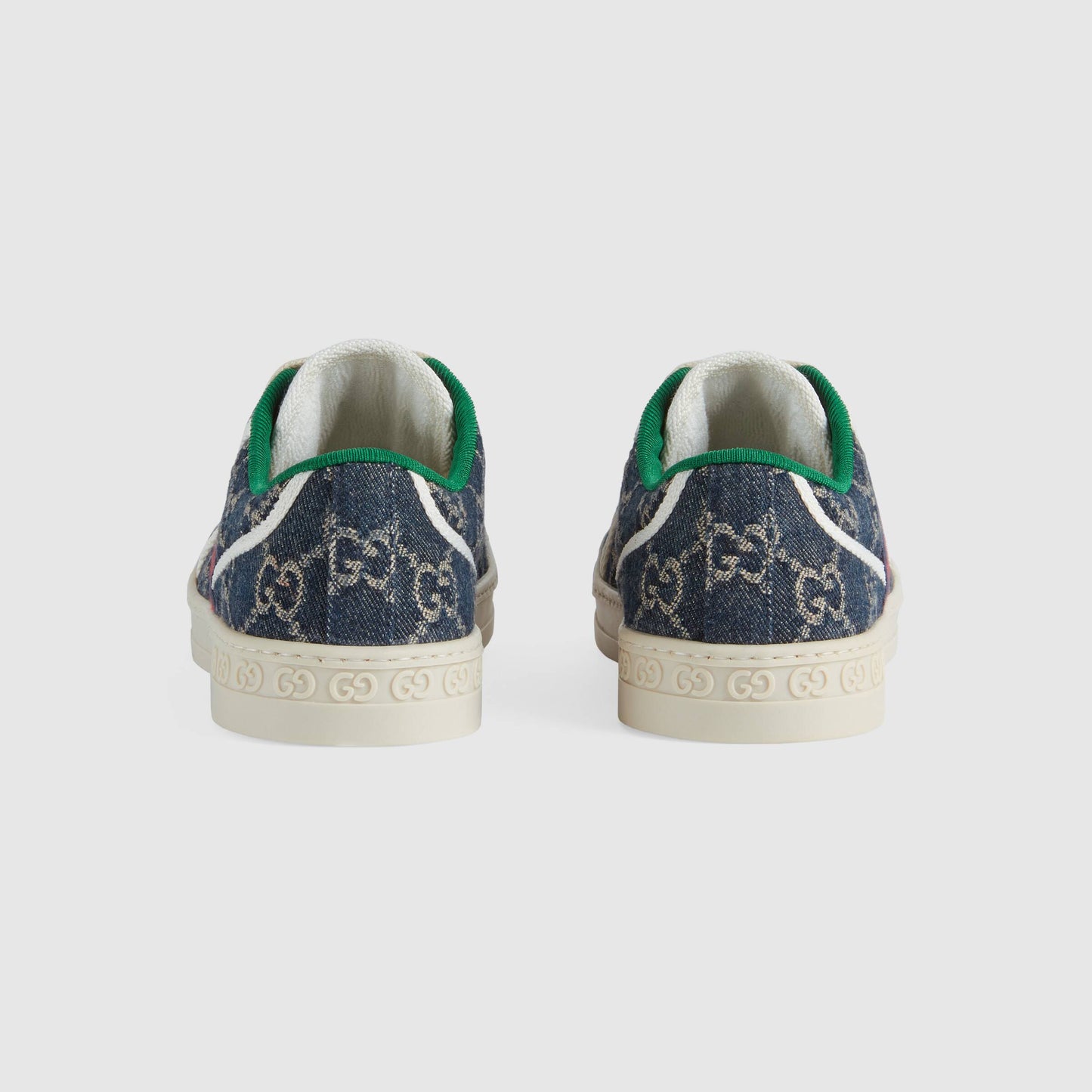 儿童蓝色GG帆布鞋