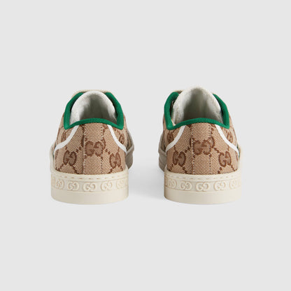 儿童米色GG帆布鞋