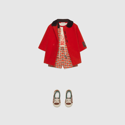 婴儿童红色Logo短裤