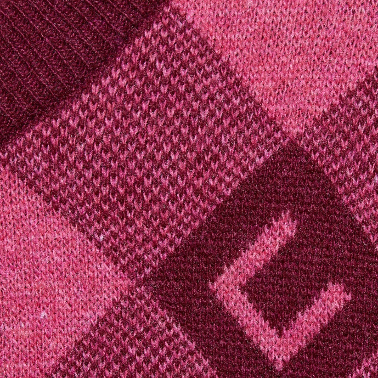 女童粉色Logo羊毛开衫