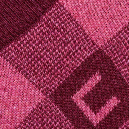 女童粉色Logo羊毛开衫