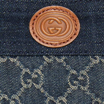 Baby Girls Blue GG Logo Dress