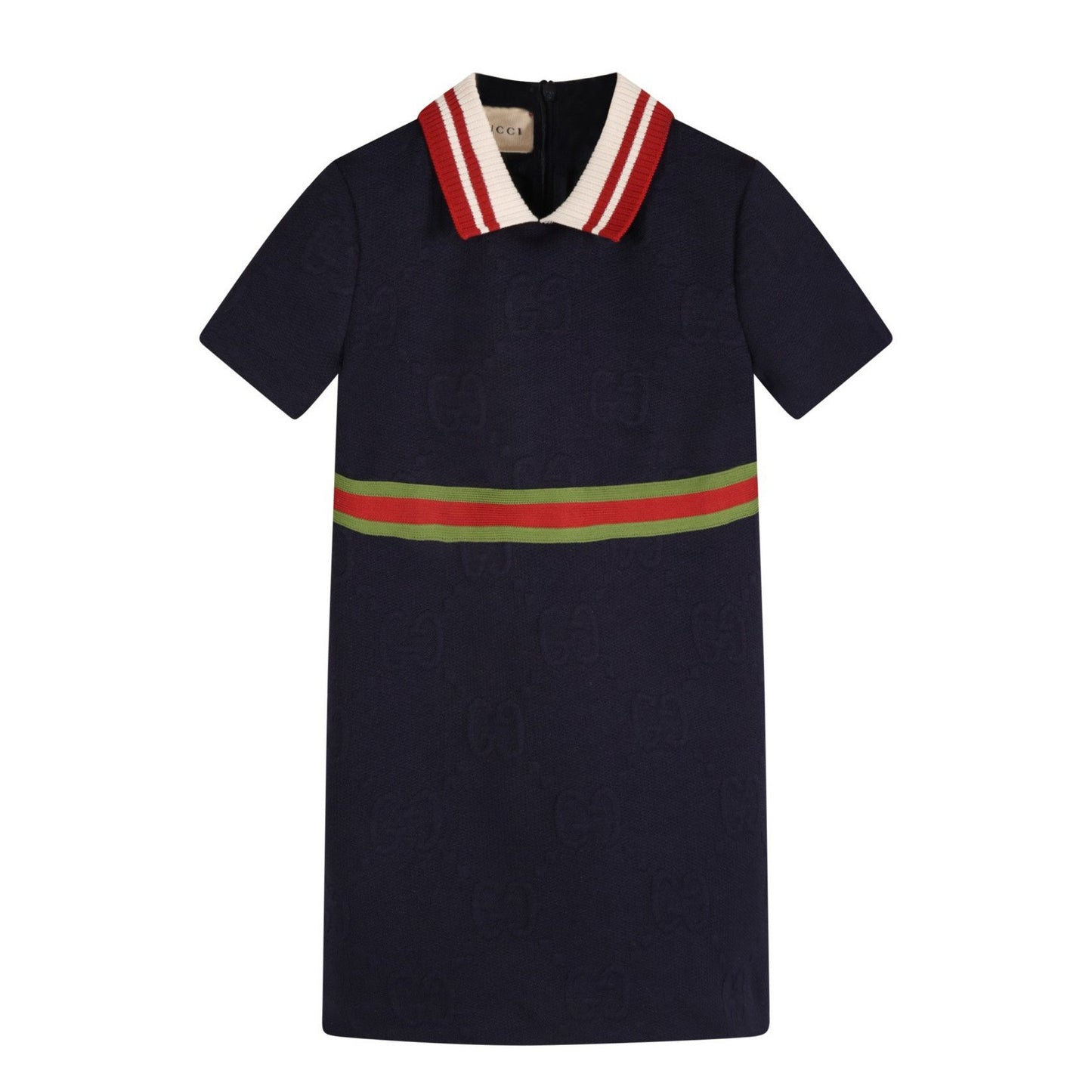 女婴藏青色连衣裙