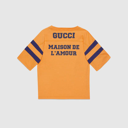 儿童黄色Logo棉T恤