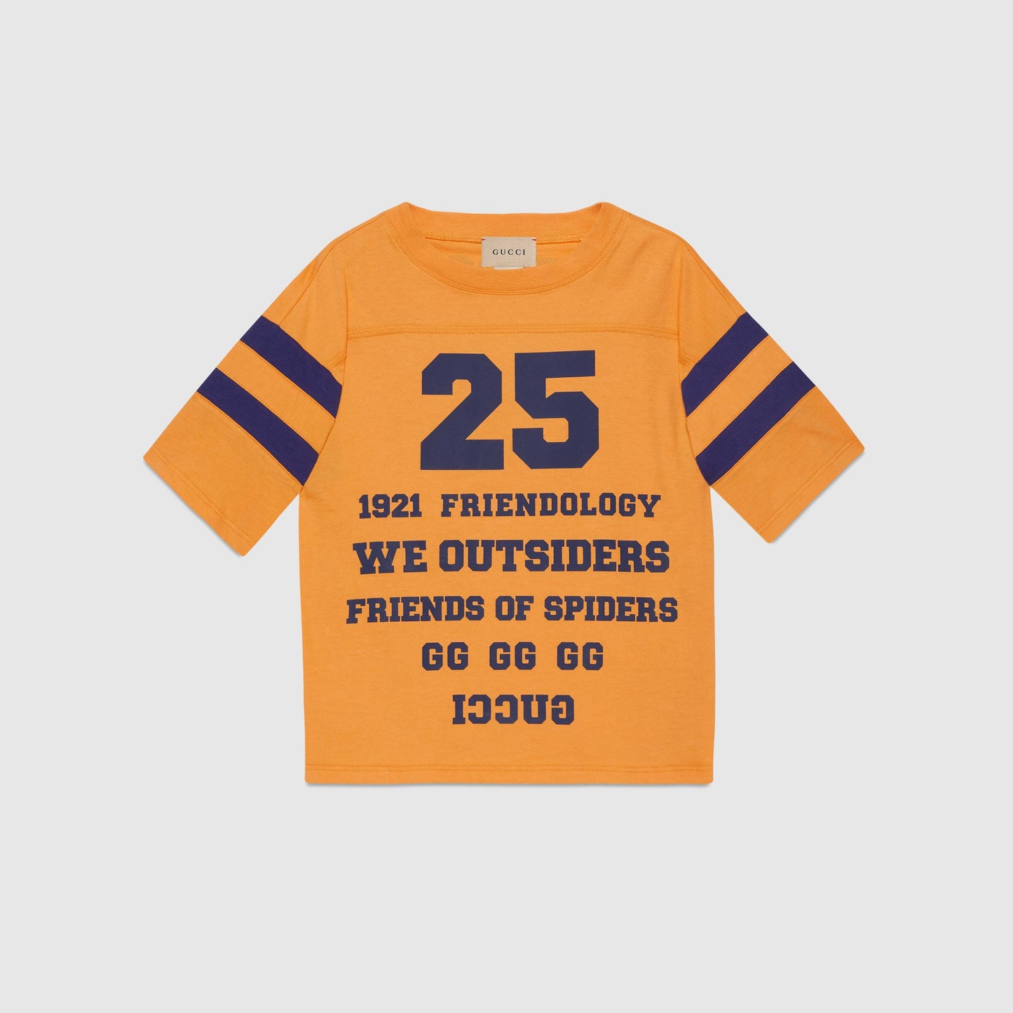 儿童黄色Logo棉T恤