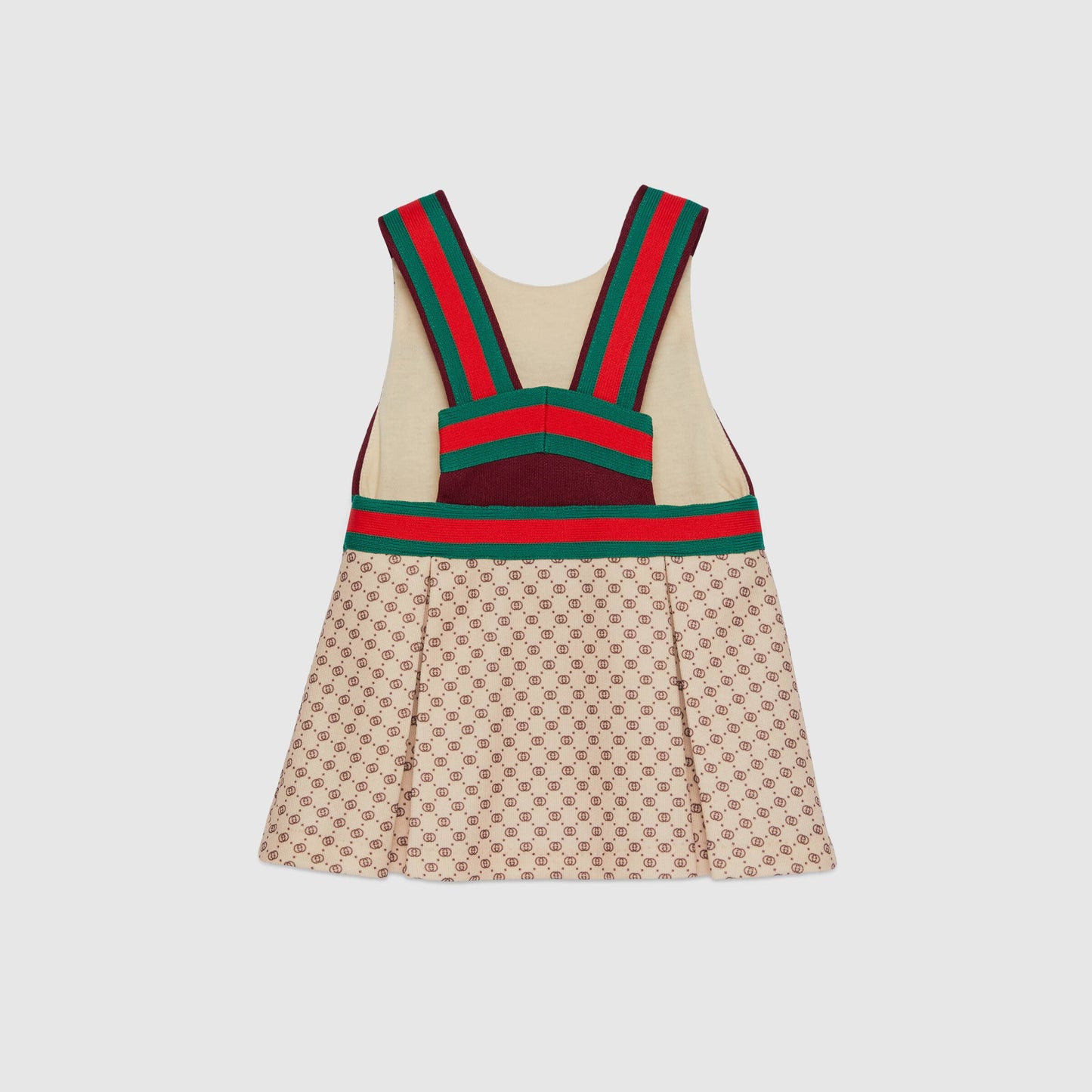 女婴米色GG Logo连衣裙