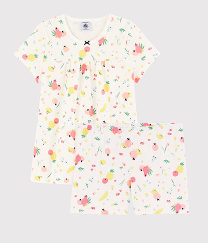 Girls Multicolor Printing Cotton Set