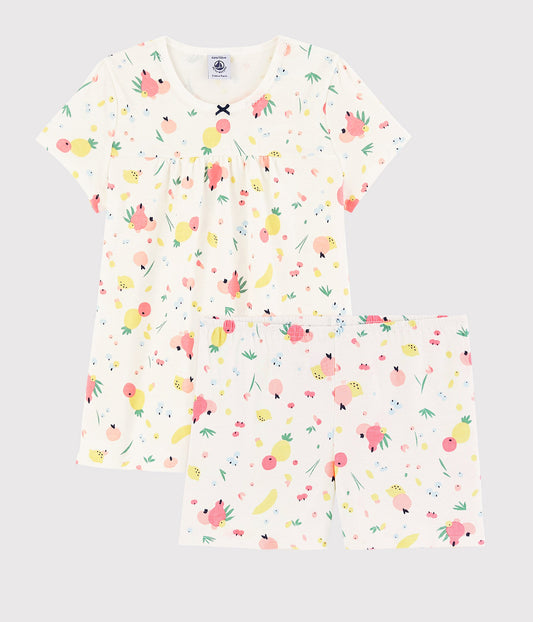 Girls Multicolor Printing Cotton Set