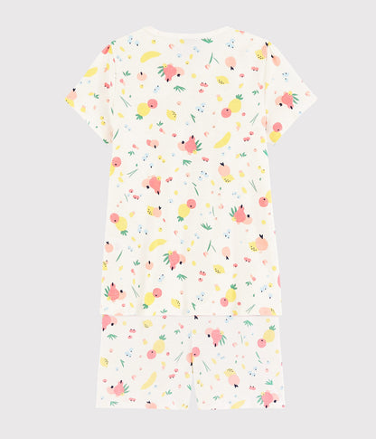 Girls Multicolor Printing Cotton Set