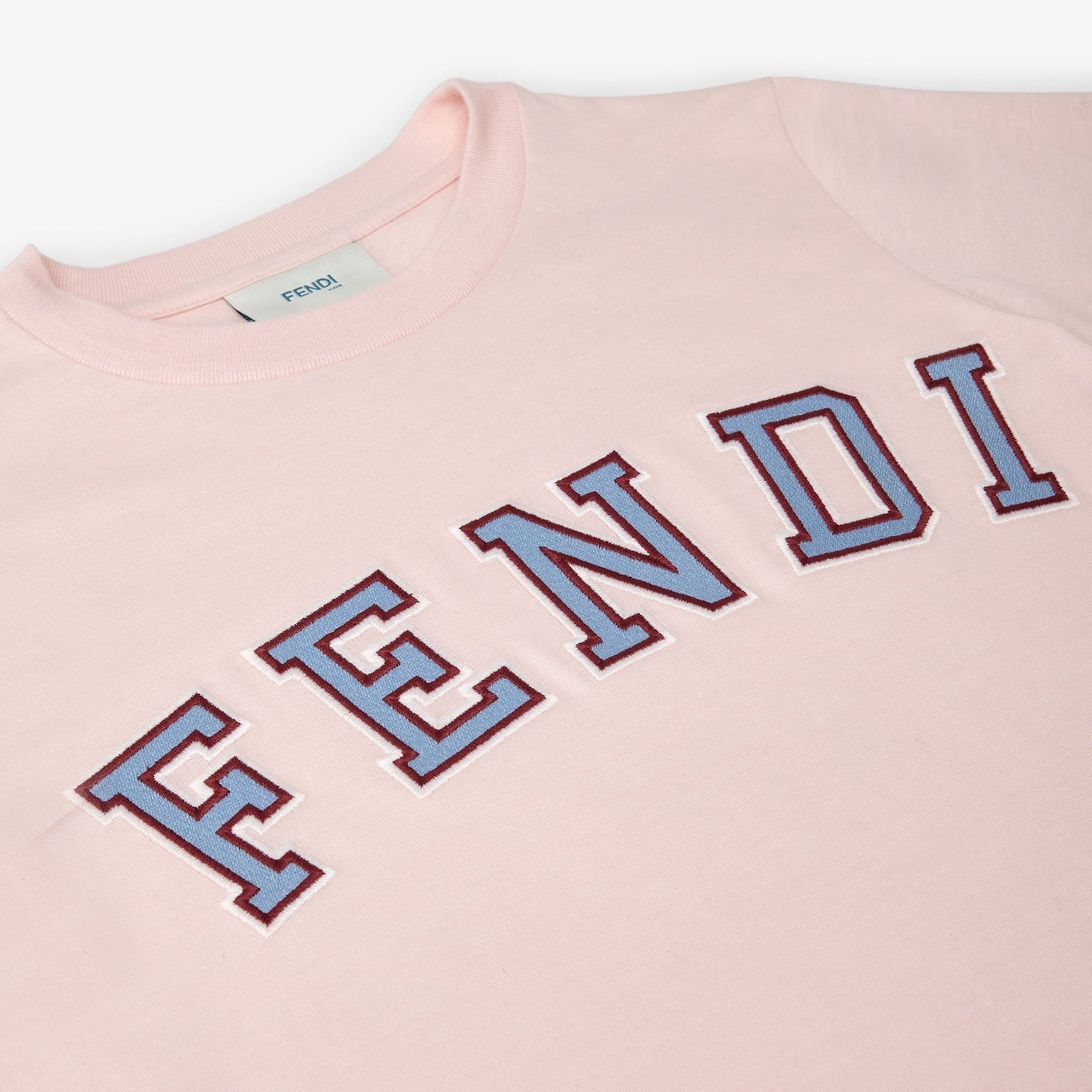 儿童粉色Logo T恤