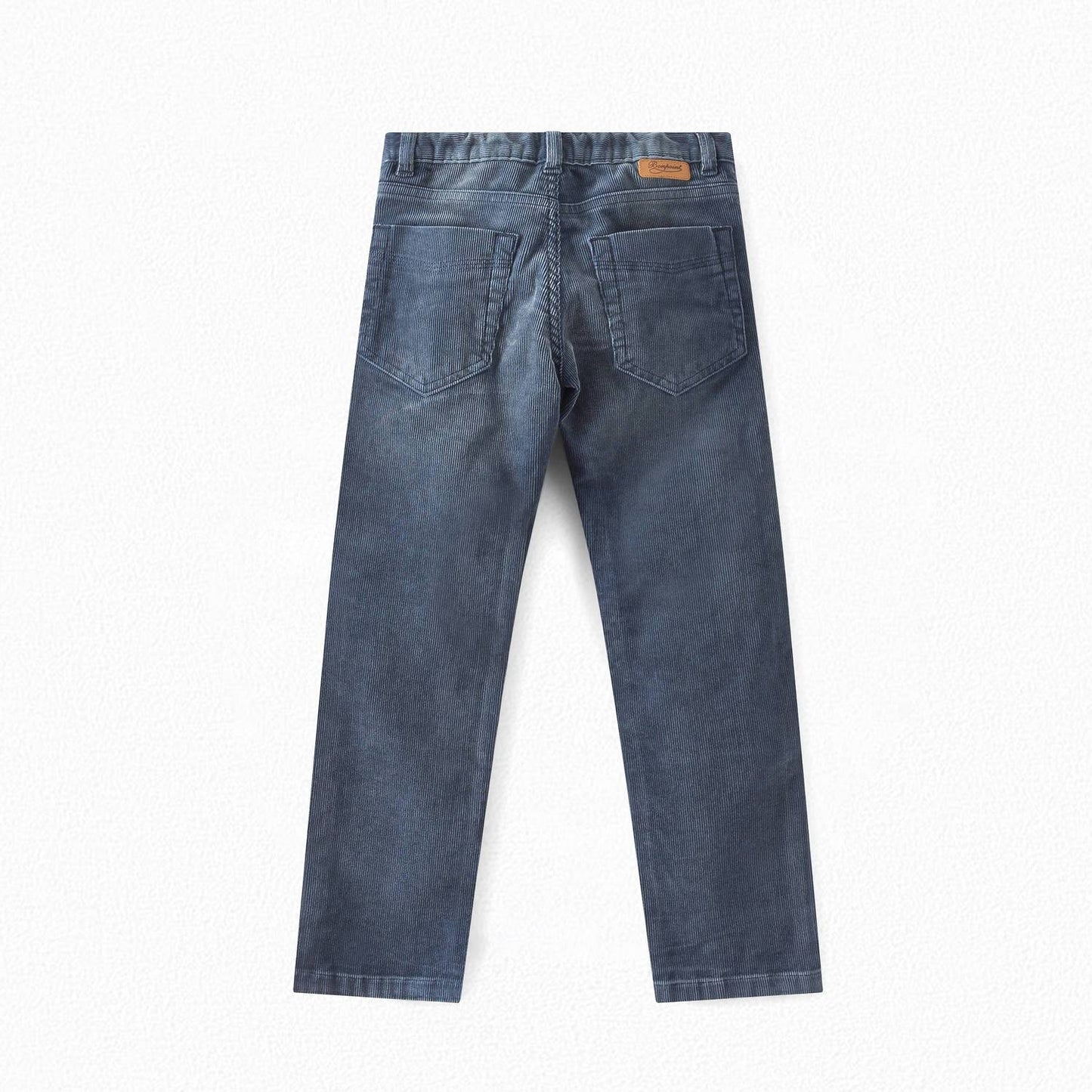 男童深蓝色牛仔长裤