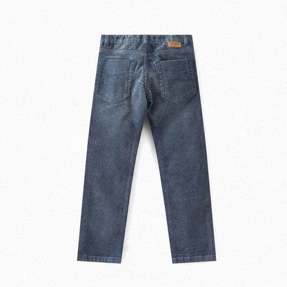 男童深蓝色牛仔长裤