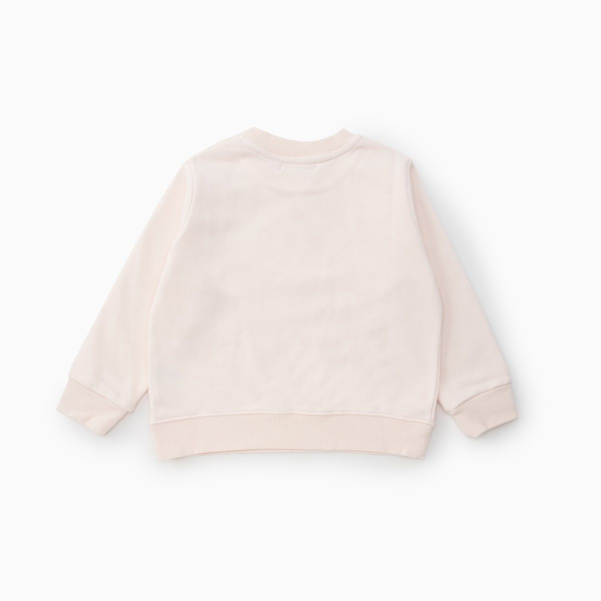 女童粉色Logo棉卫衣