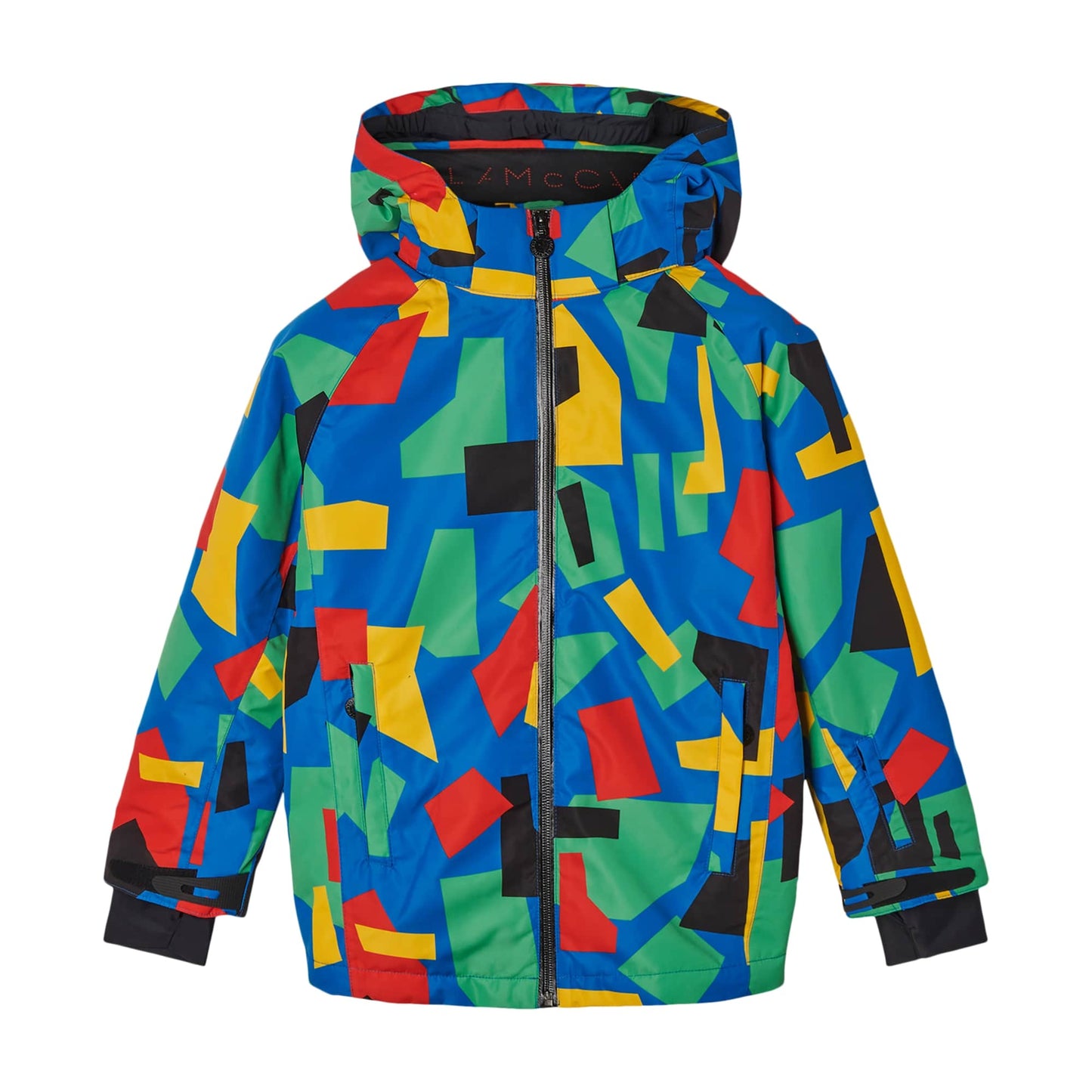 男童蓝色滑雪套装