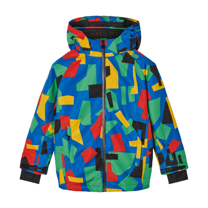 男童蓝色滑雪套装