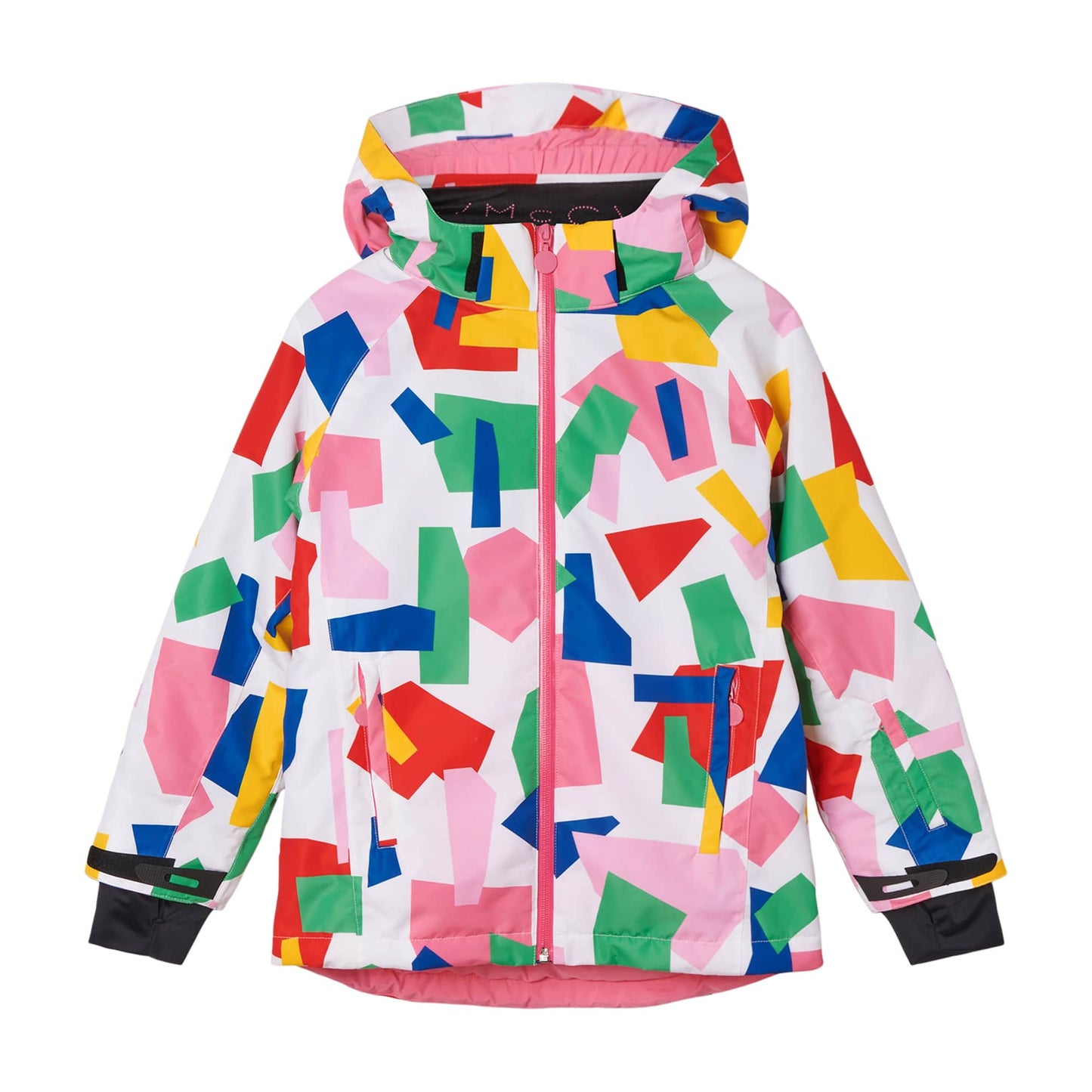 女童粉色滑雪套装