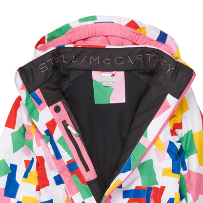 女童粉色滑雪套装