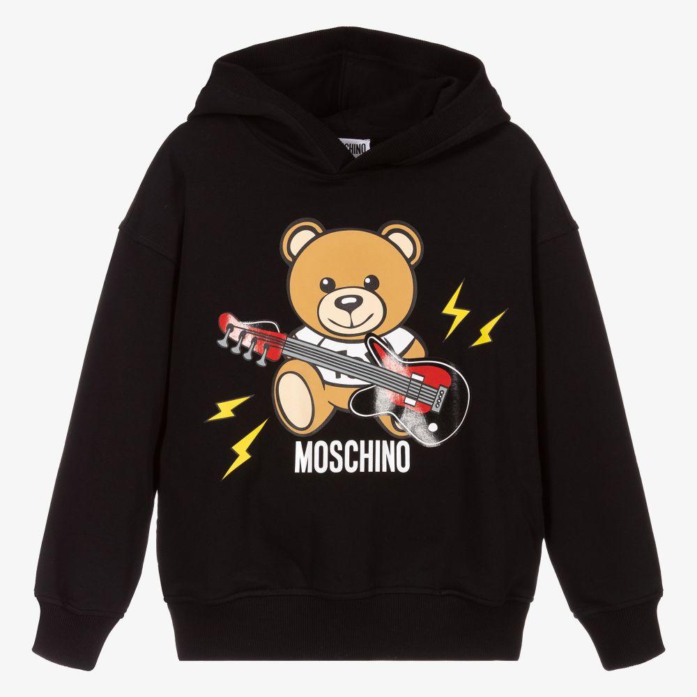 儿童黑色棉卫衣