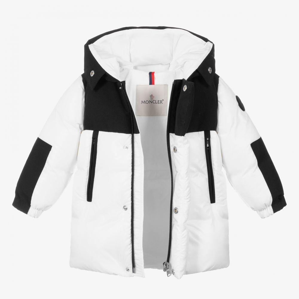 婴儿白色"TUNAY"羽绒服