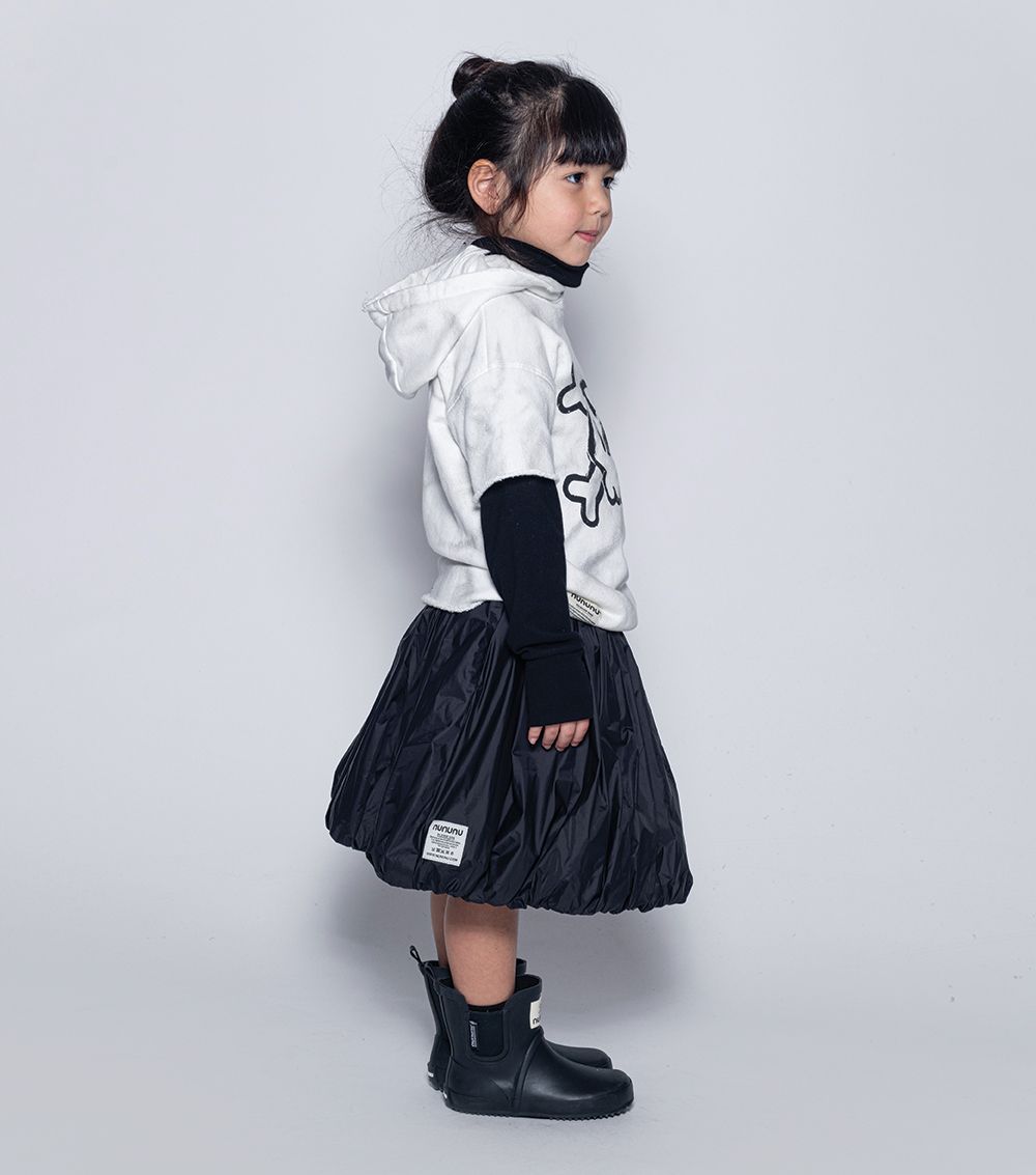 儿童白色连帽卫衣