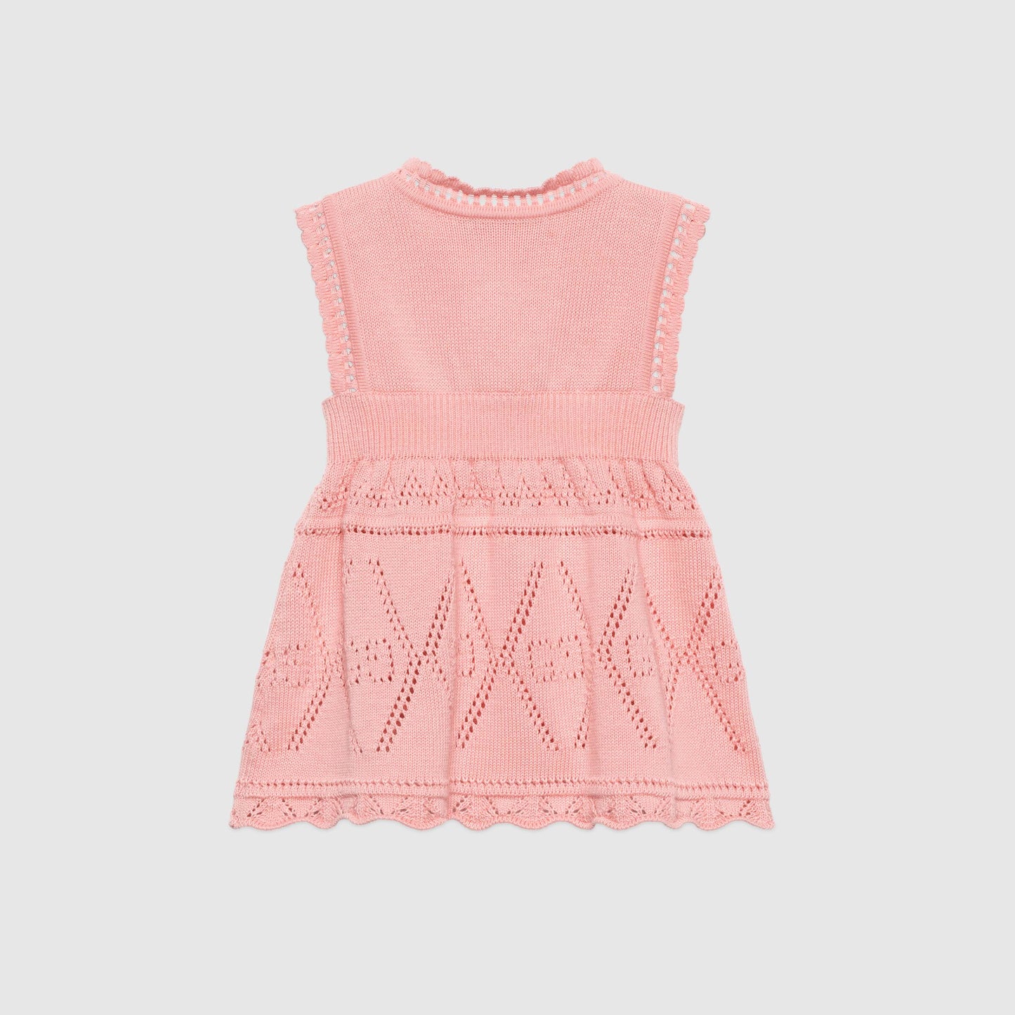 Baby Girls Pink GG Cotton Dress