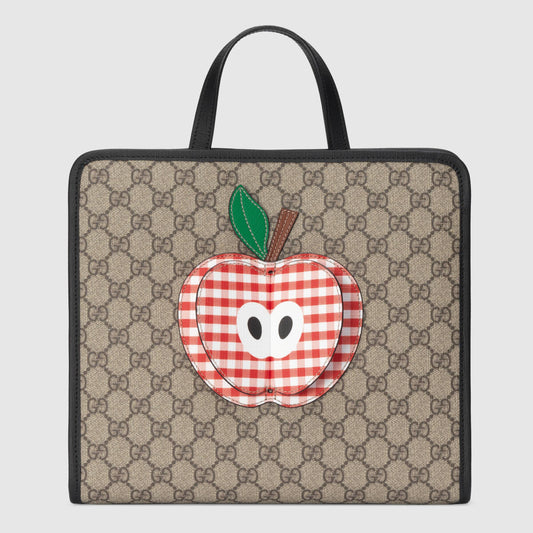 Girls Beige GG Bag