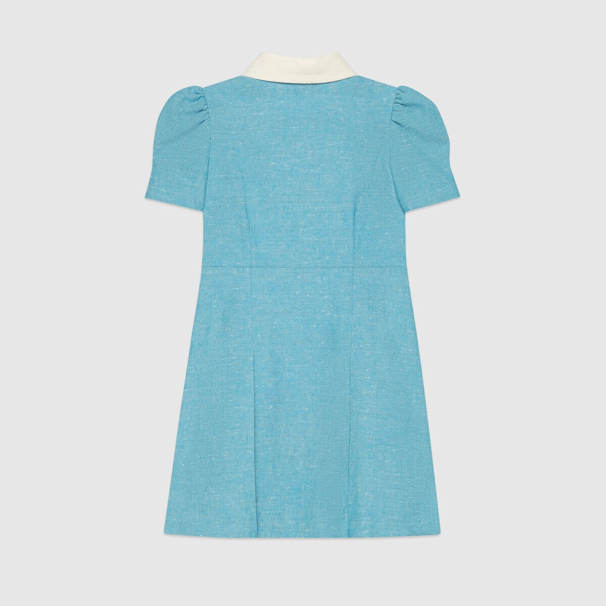 女童蓝色GG连衣裙