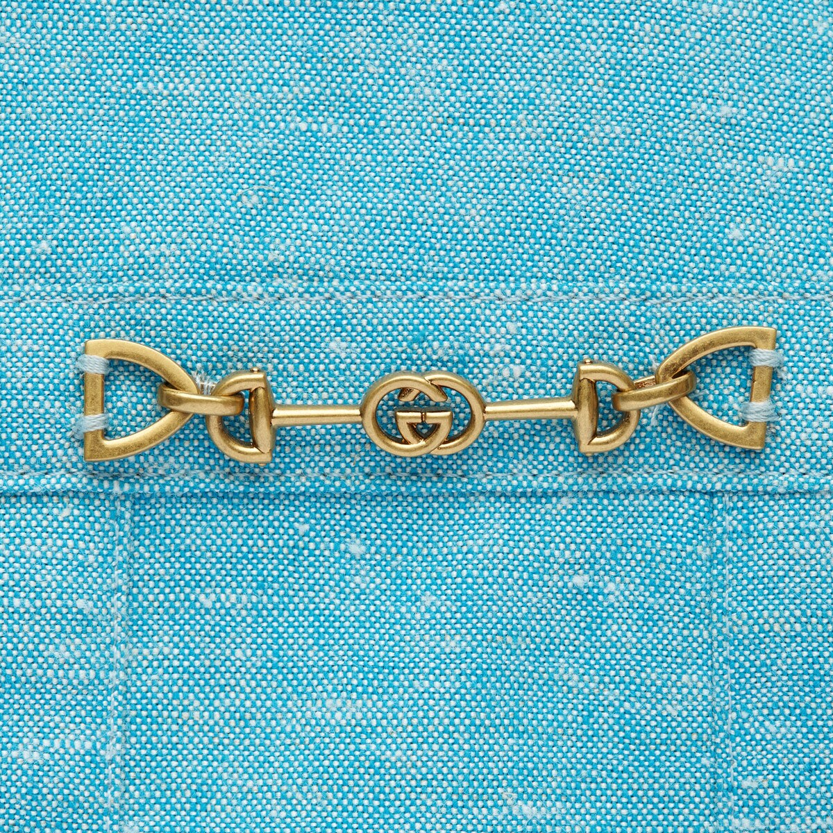 女童蓝色GG连衣裙