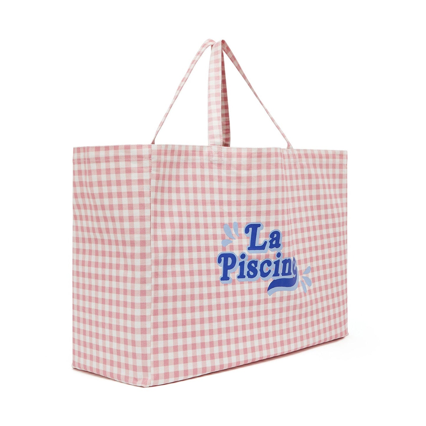 女童粉色格子手提包