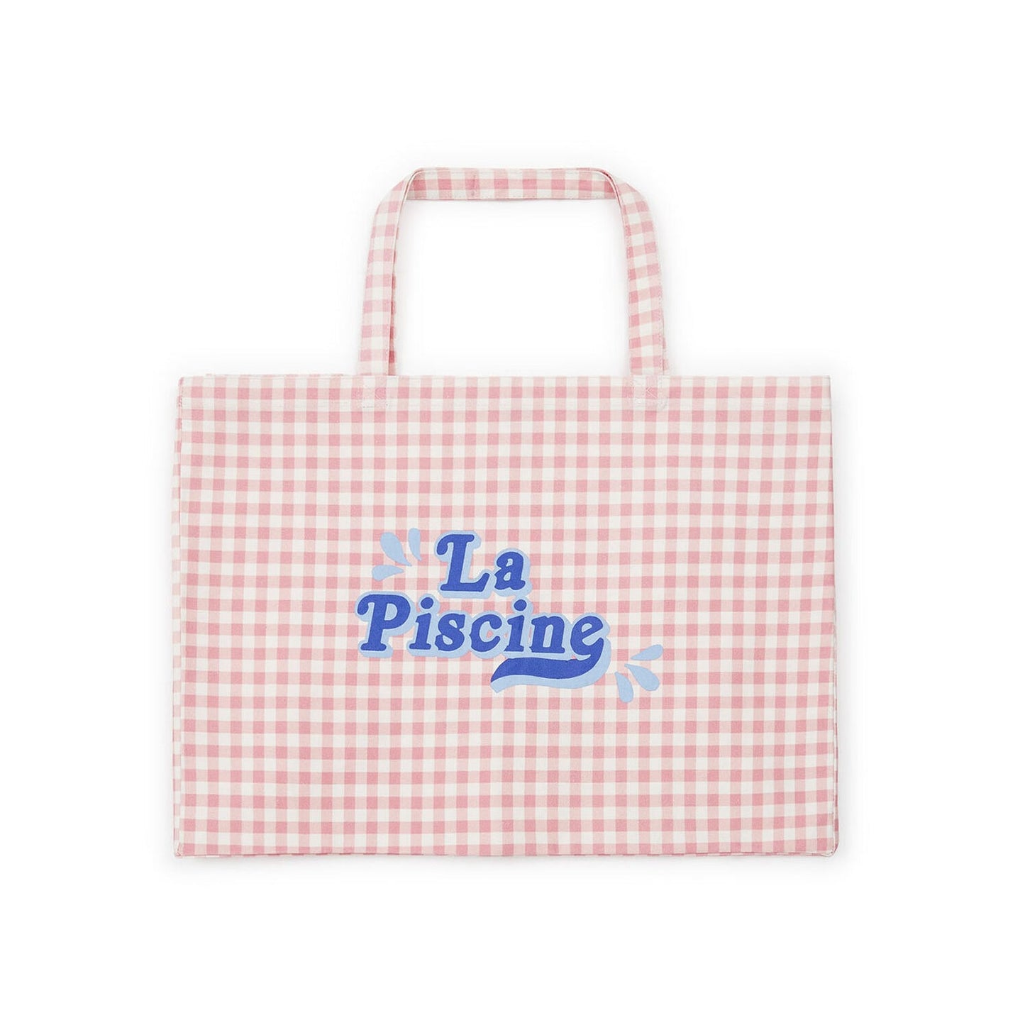 女童粉色格子手提包