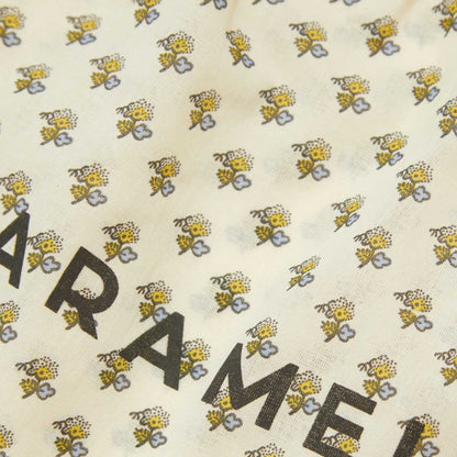 女婴米色棉连体衣套装