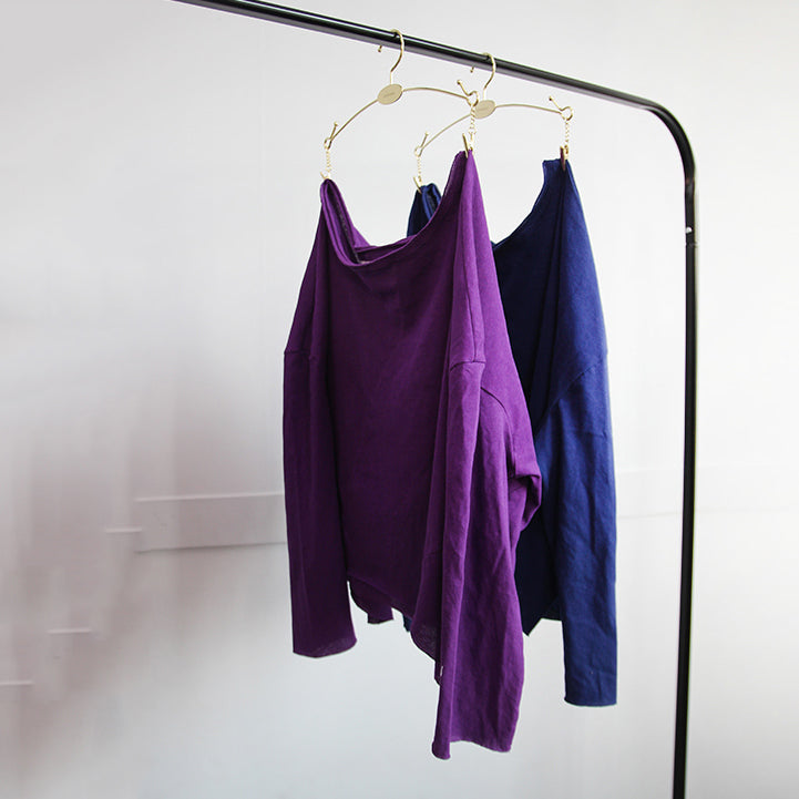 女童紫色芭蕾舞T恤