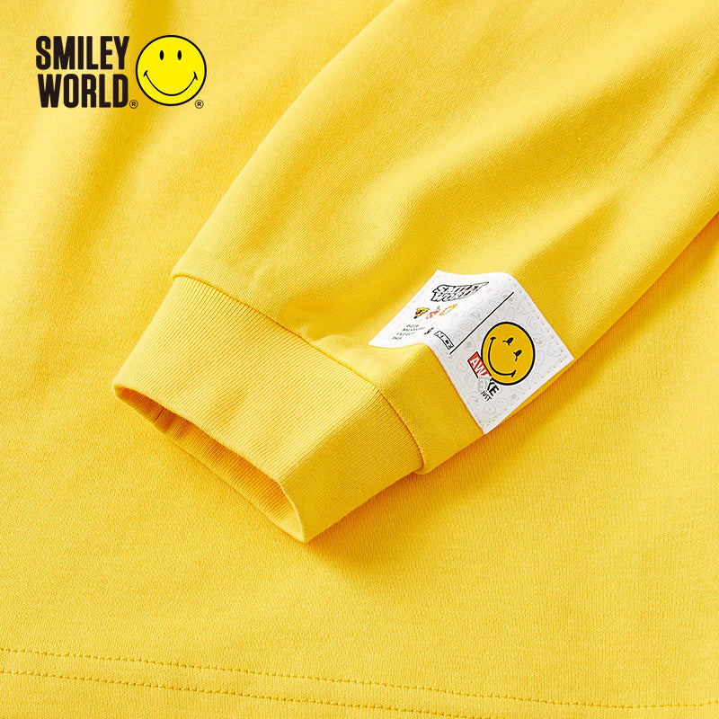 男童黄色长袖T恤