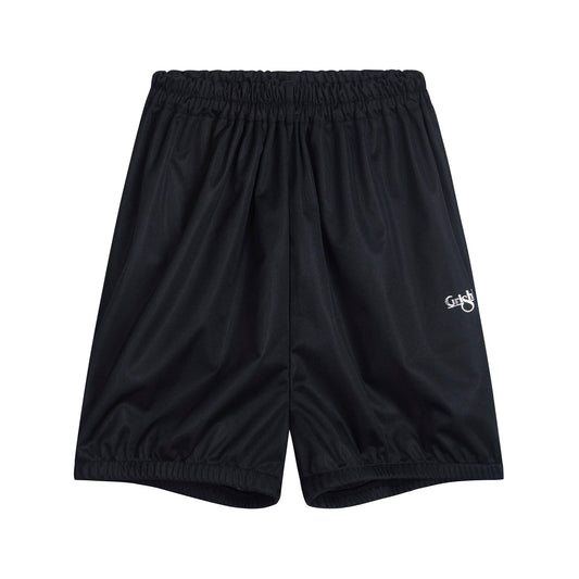 女童黑色热身短裤