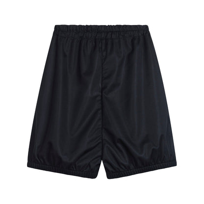 女童黑色热身短裤