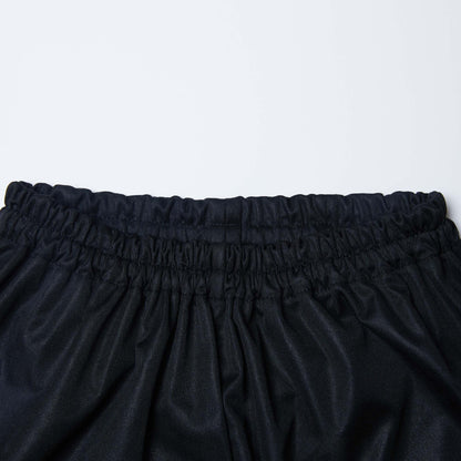 女童黑色热身短裤