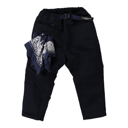 女童藏青色棉长裤