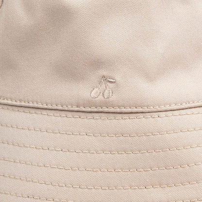 女童米色渔夫帽