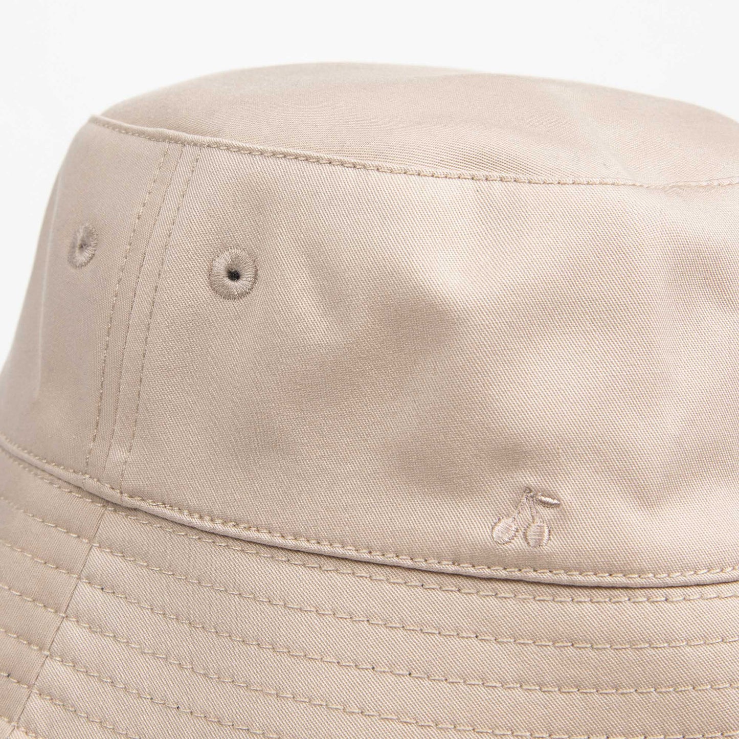 女童米色渔夫帽