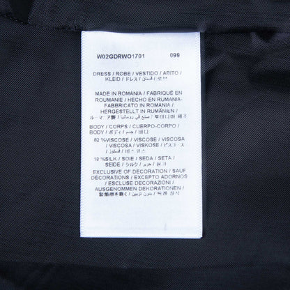 女童黑色丝绒连衣裙