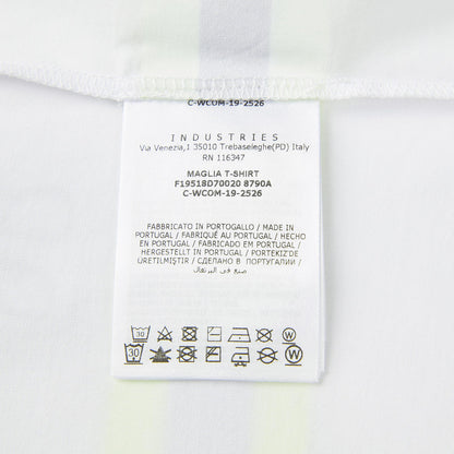 男婴白色Logo棉上衣